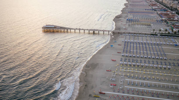 Il moderno Pontile di Lido di Camaiore