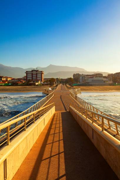 Passeggiata sul Pontile all'alba